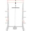 Sunny Health & Fitness Lat Pull Down Attachment for Power Rack Cages, Up to 360LBs Support - Image 10