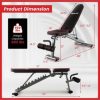 Adjustable Weight Bench 660 lbs Heavy Duty Commercial Grade Fitness Workout - Image 10