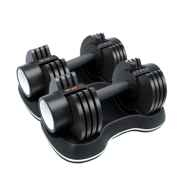 27.5 Lbs Adjustable Weight Dumbbell Set | GT528 - Image 2