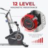 Sunny Health & Fitness Elite Recumbent Cross Trainer & Elliptical Machine with 12 - Image 3