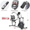 Sunny Health & Fitness Elite Recumbent Cross Trainer & Elliptical Machine with 12 - Image 6