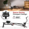 Sunny Health & Fitness Compact Full Motion Rowing Machine, Full - Image 2