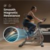 Sunny Health & Fitness Smart Indoor Cycling Magnetic Resistance Exercise Bike with Pulse Sensor, Dumbbell Holder, Bluetooth Connectivity with SunnyFit App - Image 2