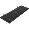 BalanceFrom Fitness GoGym 6x2ft Folding 3 Panel Exercise Mat with Handles, Black - Image 2