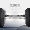 Sunny Health & Fitness Core Fit Hex Style Dumbbells 5 - Image 2
