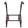 Sunny Health & Fitness High Weight Capacity Adjustable Dip Stand Station - Image 2