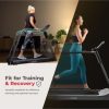 Sunny Health & Fitness Endurance Cardio Running Walking Treadmill with Extended Safety Handrails, Low Wide Deck and SunnyFit App Bluetooth Connectivity - Image 6