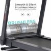 Sunny Health & Fitness Interactive Slim Folding Treadmill with 12 - Image 5