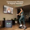 Sunny Health & Fitness SMART Compact Elliptical Cross Trainer with Handlebar and Exercise Bands, Magnetic Resistance, Bluetooth & SunnyFit App Connectivity - Image 4