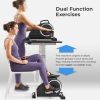 Sunny Health & Fitness SMART Motorized Under Desk Elliptical, Bluetooth with Free SunnyFit App - Image 3