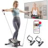 Sunny Health & Fitness Smart Stand/Sit Mini Elliptical Exercise Trainer