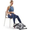 Sunny Health & Fitness Smart Portable Fully Assembled Magnetic Under Desk Elliptical Peddler, Foot & Leg Pedal Exerciser