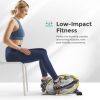 Sunny Health & Fitness Smart Portable Fully Assembled Magnetic Under Desk Elliptical Peddler, Foot & Leg Pedal Exerciser - Image 4