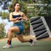 Sunny Health & Fitness 4 LB Wearable Arm Weights, Set of 2 (2 LB Each), Adjustable Silicone Ankle Weights - Image 2