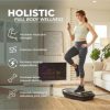Sunny Health & Fitness Fitboard 4D Vibration Plate Wellness Machine for Toning Weight Loss & Lymphatic Drainage, Oscillation Therapy Platform - Image 5