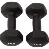 BalanceFrom Fitness 5, 8, and 12 Pound Neoprene Coated Dumbbell Set with Stand - Image 3