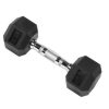 Signature Fitness Hex Dumbbells Strength Training Workout Equipment Set, 10 lbs - Image 3