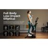 Sunny Health & Fitness SMART Compact Elliptical Cross Trainer with Handlebar and Exercise Bands, Magnetic Resistance, Bluetooth & SunnyFit App Connectivity - Image 8