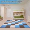 BalanceFrom Fitness 16 Tile Thick Interlocking Puzzle Foam Exercise Play Mat - Image 5