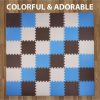 BalanceFrom Fitness 16 Tile Thick Interlocking Puzzle Foam Exercise Play Mat - Image 7