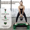 BalanceFrom Fitness Adjustable Workout Aerobic Step Platform Trainer w/Raisers - Image 5