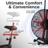 Sunny Health & Fitness Smart Customizable Air Bike Trainer, 330LB Capacity Leg + Arm Cardio Workout, with SunnyFit App Bluetooth Link - Image 3