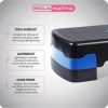 HolaHatha Aerobic Step Platform Exercise Fitness Equipment w/ Adjustable Height - Image 6