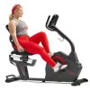 Sunny Health & Fitness Premium Magnetic Resistance Smart Recumbent Bike with Exclusive SunnyFit App Enhanced Bluetooth Connectivity