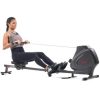Sunny Health & Fitness Smart Multifunction Magnetic Rowing Machine, Smart Rower with SunnyFit App Enhanced Bluetooth Connectivity