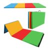 BalanceFrom Fitness BalanceFrom 4' x 6' x 2" All Purpose Folding Fitness Gymnastics Gym Mat, Multi