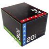 BalanceFrom Fitness 3 in 1 60 Pounds Foam Plyometric Box Jumping Exercise, Black - Image 4