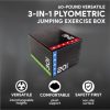BalanceFrom Fitness 3 in 1 60 Pounds Foam Plyometric Box Jumping Exercise, Black - Image 6