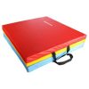BalanceFrom Fitness GoGym 1.5" Thick Folding 3 Panel Gym Fitness Mat, Multicolor - Image 5