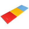 BalanceFrom Fitness GoGym 1.5" Thick Folding 3 Panel Gym Fitness Mat, Multicolor - Image 6