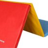 BalanceFrom Fitness GoGym 1.5" Thick Folding 3 Panel Gym Fitness Mat, Multicolor - Image 7
