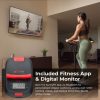 Sunny Health & Fitness Smart Stair Exercise Stepper Machine for Home with Handlebar & Resistance Bands, Free SunnyFit App Via Bluetooth - Image 11