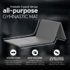 BalanceFrom Fitness 120 x 48 Inch Exercise Mat & Adjustable Gymnastics Bar, Gray - Image 7
