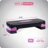 HolaHatha Aerobic Step Platform Exercise Fitness Equipment w/ Adjustable Height - Image 2