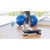 HolaHatha Aerobic Step Platform Exercise Fitness Equipment w/ Adjustable Height - Image 6