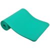 BalanceFrom Fitness GoCloud 1" Extra Thick Exercise Mat w/Carrying Strap, Green - Image 2