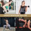 BalanceFrom Fitness 20 Pound Neoprene Coated Dumbbell Set with Stand, Black - Image 6