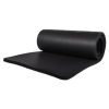 BalanceFrom Fitness 7 Piece Yoga Set with Mat, Stretch Strap, & Knee Pad, Black - Image 4