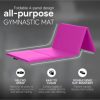 BalanceFrom Fitness BalanceFrom 4' x 6' x 2" All Purpose Folding Fitness Gymnastics Gym Mat, Pink - Image 5