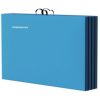 BalanceFrom Fitness BalanceFrom 4' x 8' x 2" All Purpose Folding Fitness Gymnastics Gym Mat, Blue - Image 5