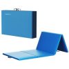 BalanceFrom Fitness BalanceFrom 4' x 8' x 2" All Purpose Folding Fitness Gymnastics Gym Mat, Blue