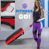 Hurtle Core Fitness Training Vibration Machine With Adjustable Speed, Red - Image 3