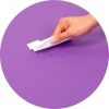 Signature Fitness 1" Extra Thick Exercise Fitness Yoga Mat & Carry Strap, Purple - Image 5