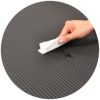 Signature Fitness 1" Extra Thick Exercise Fitness Yoga Mat w/ Carry Strap, Black - Image 5