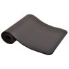 Signature Fitness 1" Extra Thick Exercise Fitness Yoga Mat w/ Carry Strap, Black - Image 6