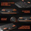 SQUATZ Vibration Plate Exercise Machine Set With Resistance Bands, Pilates Rods, and Fitness Mat - Image 3